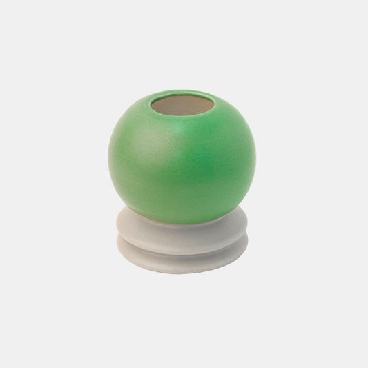 Green Ball Vase