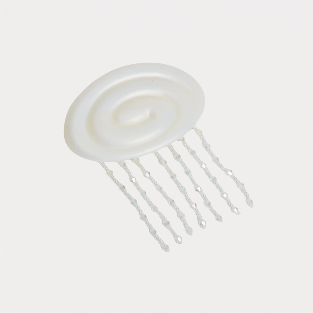Jellyfish Swirl Barrette