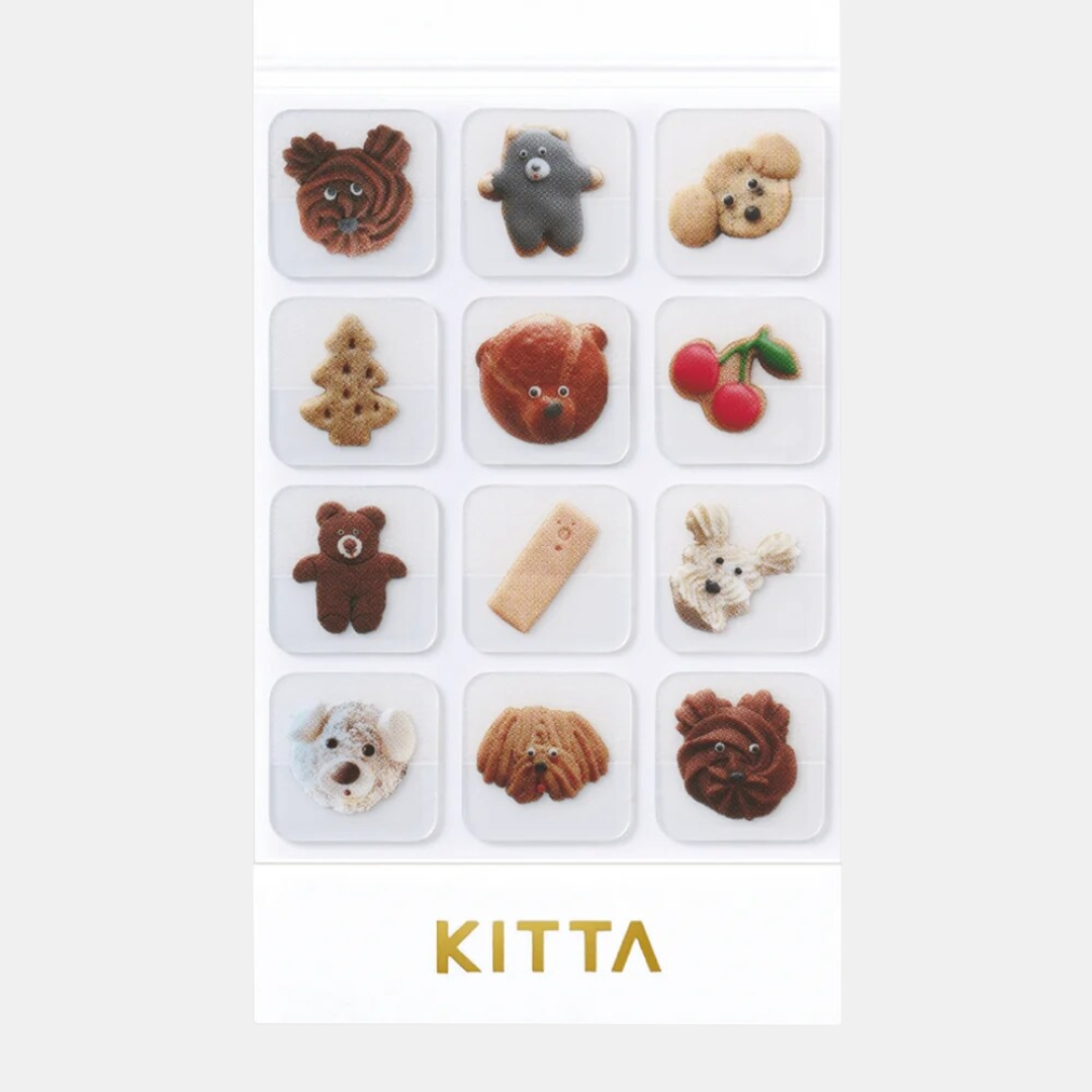 Meringue Cookie Dogs Sticky Tab Set