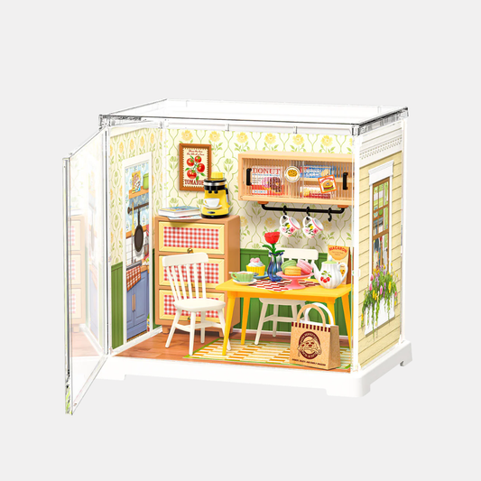 Floral Dining Room DIY Miniature Kit