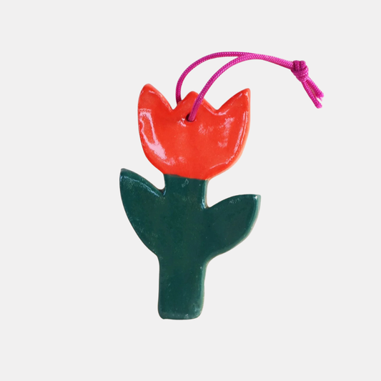 Tulip Ceramic Ornament