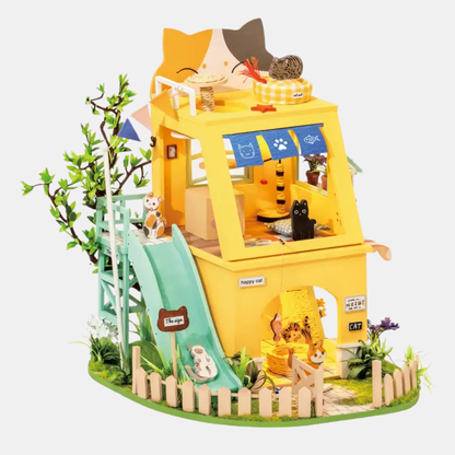 Cat House DIY Miniature Kit