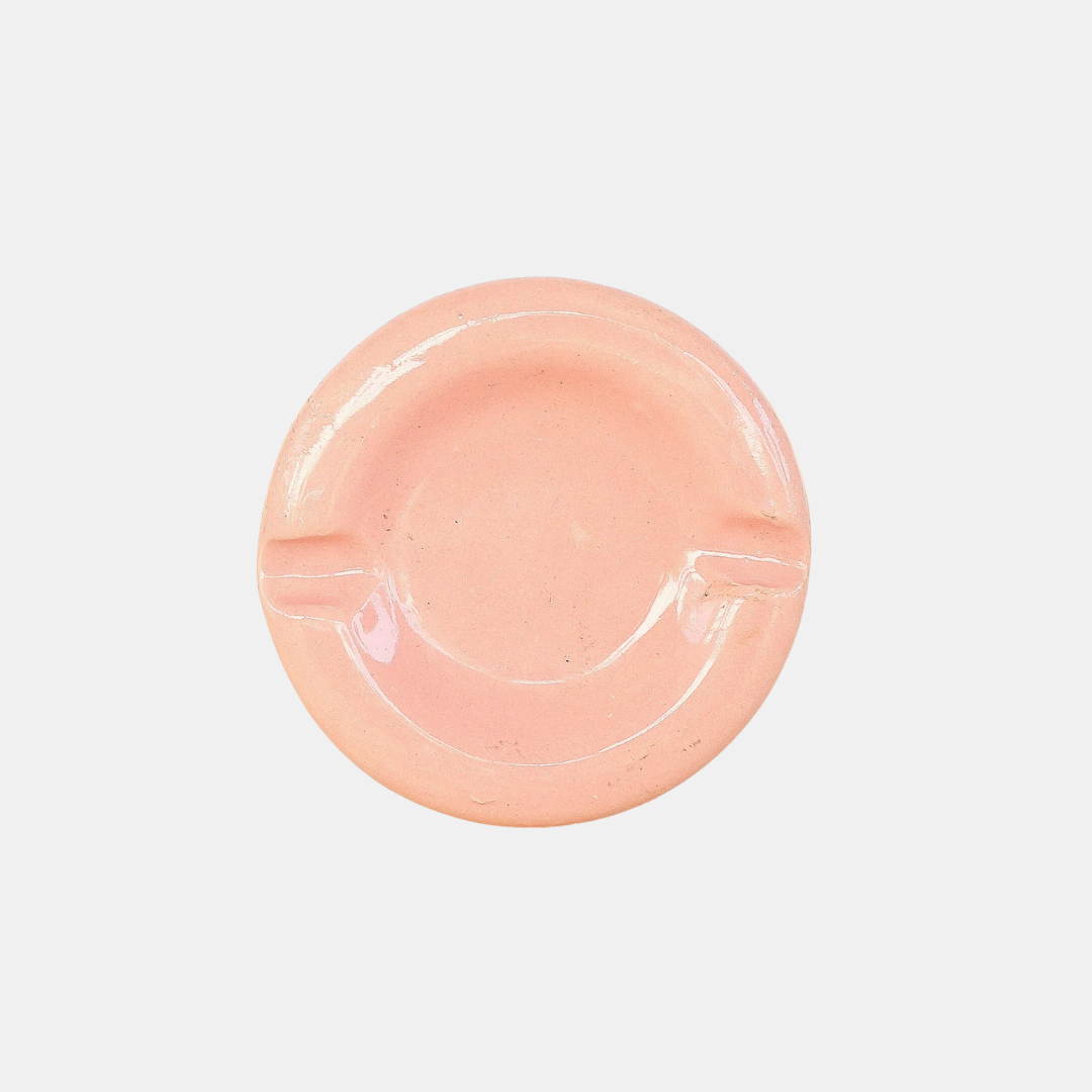 Pink Ceramic Bubble Ashtray