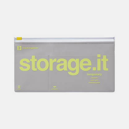 Grey Storage.It Travel Organizer Pouch