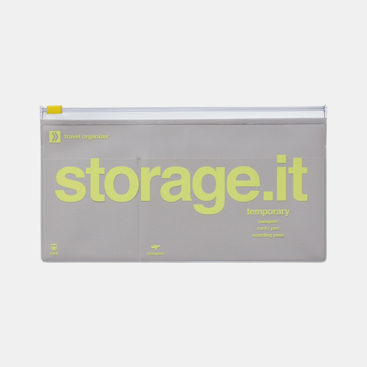 Grey Storage.It Travel Organizer Pouch