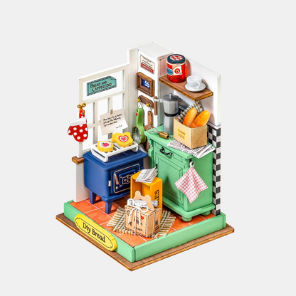 Afternoon Baking Time DIY Miniature Kit