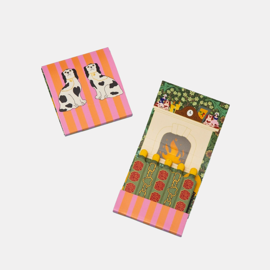 Staffordshire Dog Matchbook