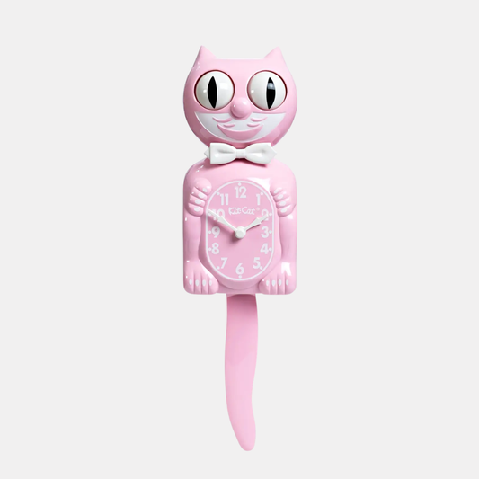 Bubblegum Pink Kit-Cat Clock