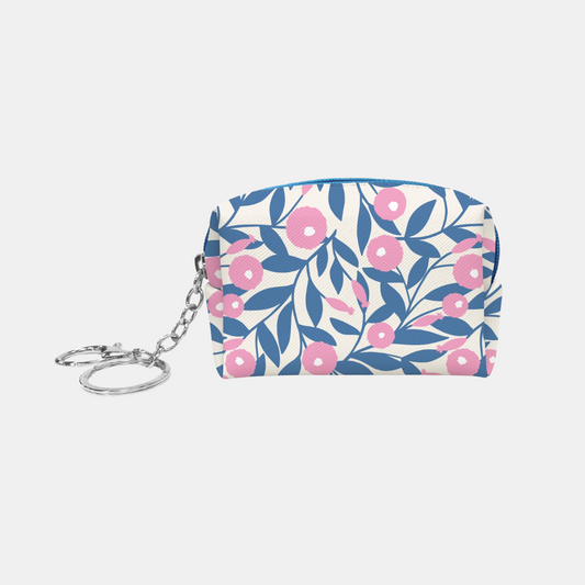 Dahlias Keychain Pouch