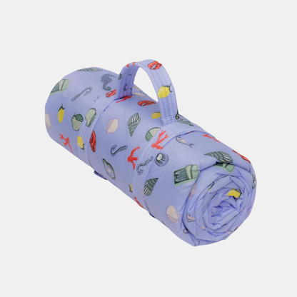 Sea Charms Puffy Picnic Blanket