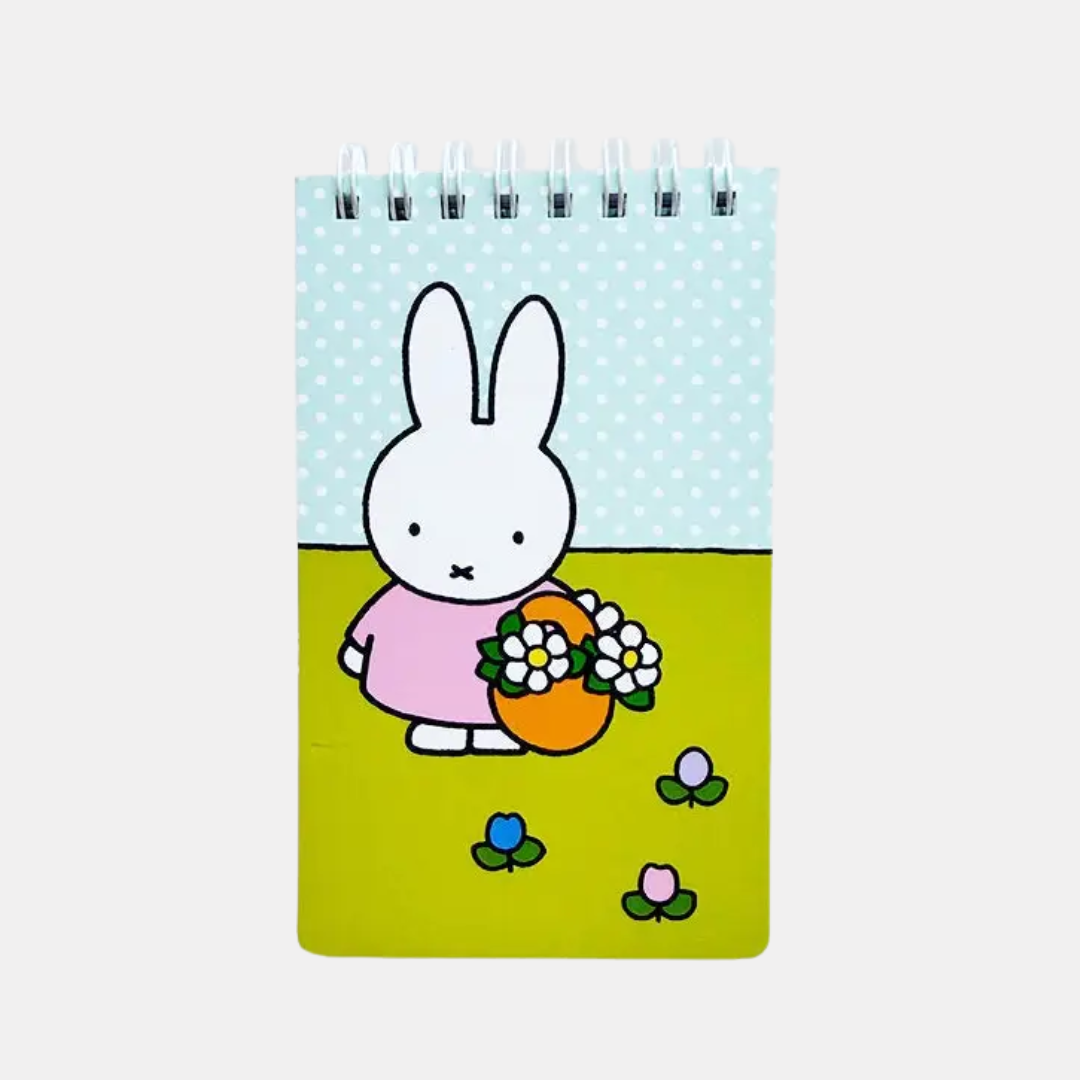 Miffy Flower Picking Mini Notebook