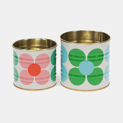 Daisy Mini Storage Tin Set