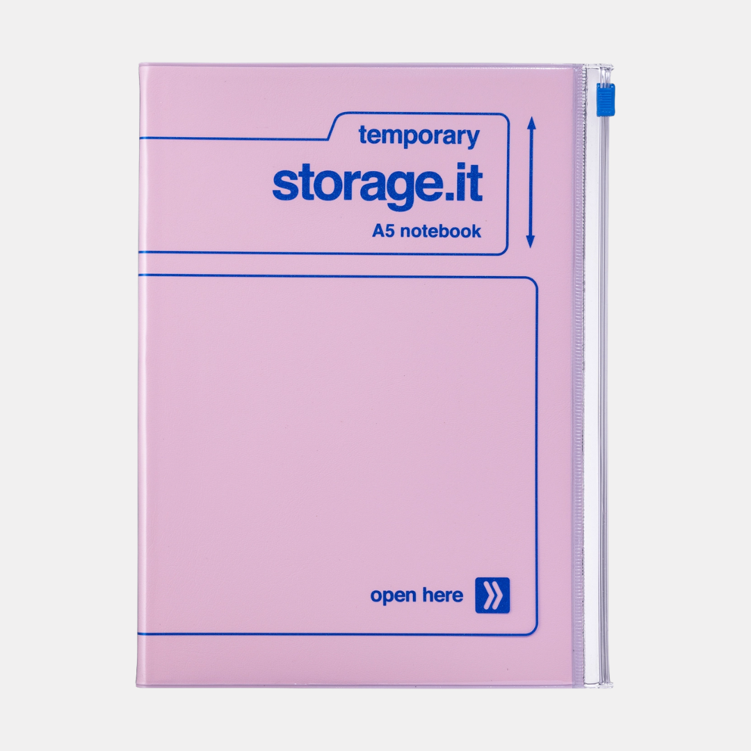 Pink Storage.it A5 Notebook