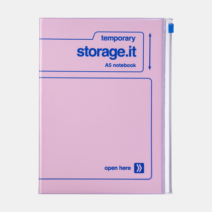 Pink Storage.it A5 Notebook