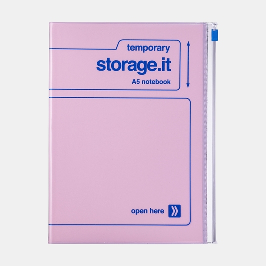 Pink Storage.it A5 Notebook