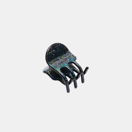 Dark Sparkle Mini Hair Claw
