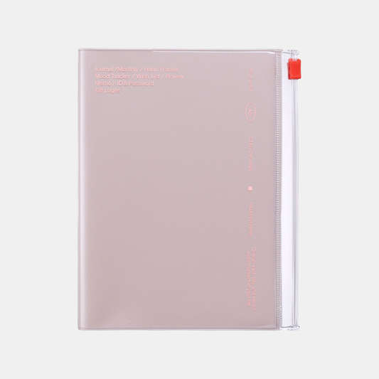 Funlog Mauve A6 Daily Planner with Cover