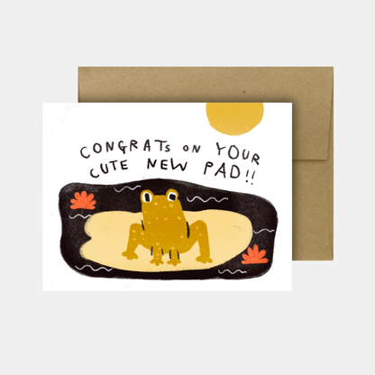 Congrats on Your New Pad Card