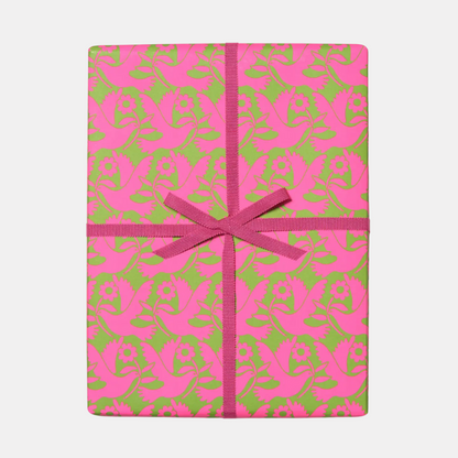 Neon Doves Gift Wrap
