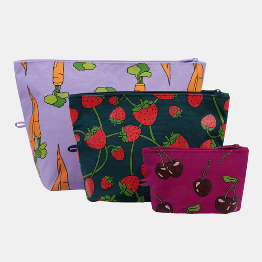 Carrots and Berries Go Pouch Set