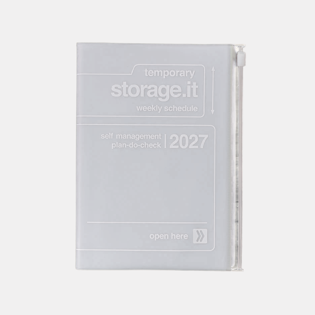 Clear B6 Storage.It 2027 Monthly Schedule