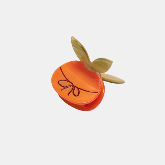 Mandarin Orange Hair Claw