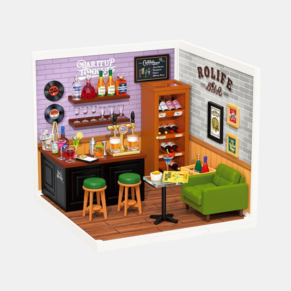 Leisurely Cheers Bar DIY Miniature Kit