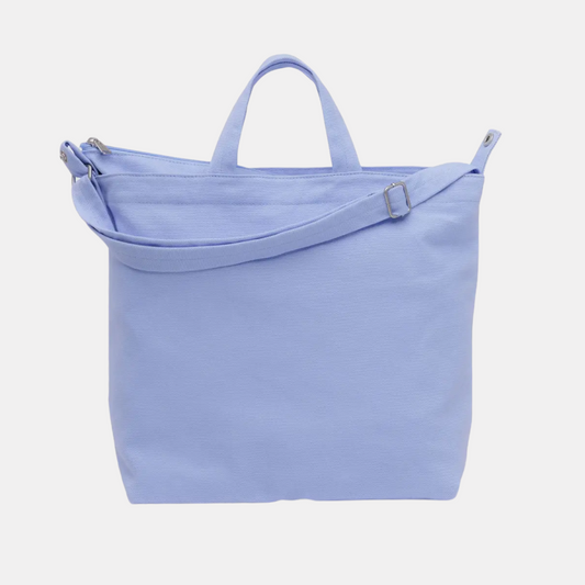 French Blue Horizontal Duck Tote