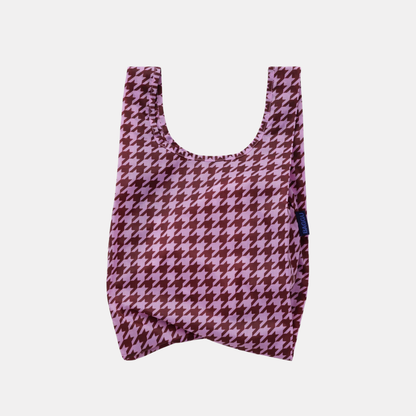Pink Houndstooth Baby Baggu