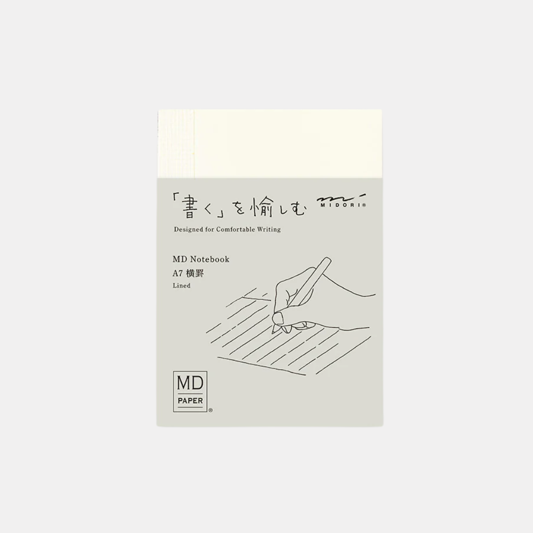 MD A7 Lined Notebook