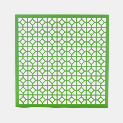 Large Green Breeze Block Tile