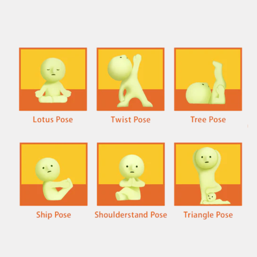 Smiski Yoga Series Blind Box