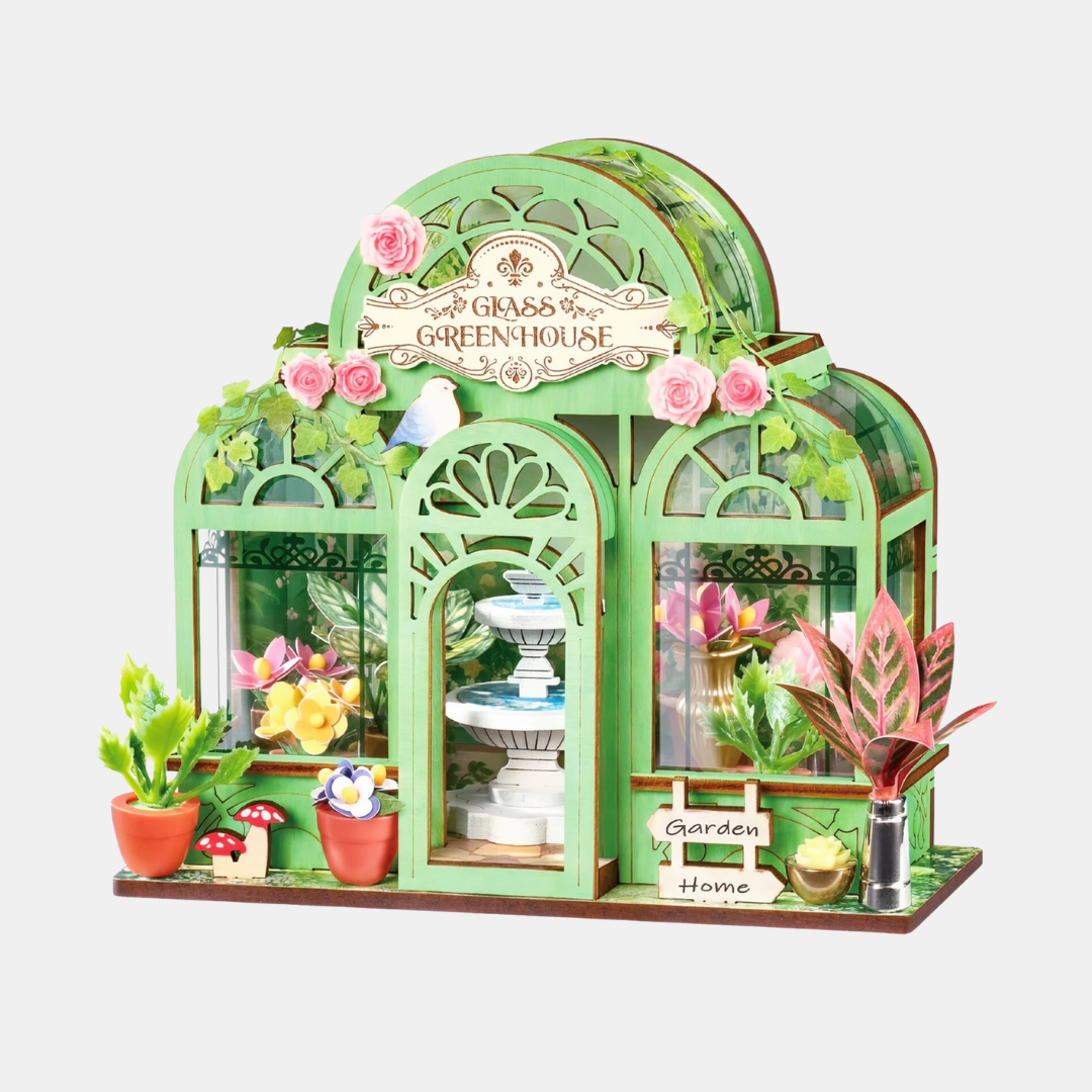 Green Fountain Garden DIY Miniature Kit