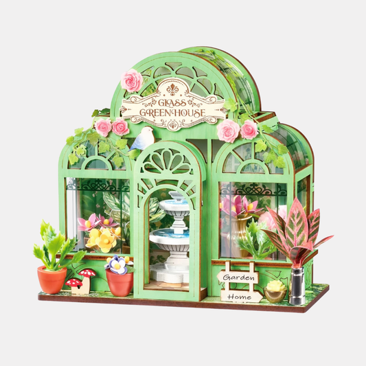 Green Fountain Garden DIY Miniature Kit