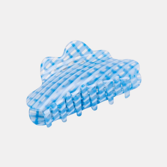 Blue Lattice Baby Nimbus Hair Claw
