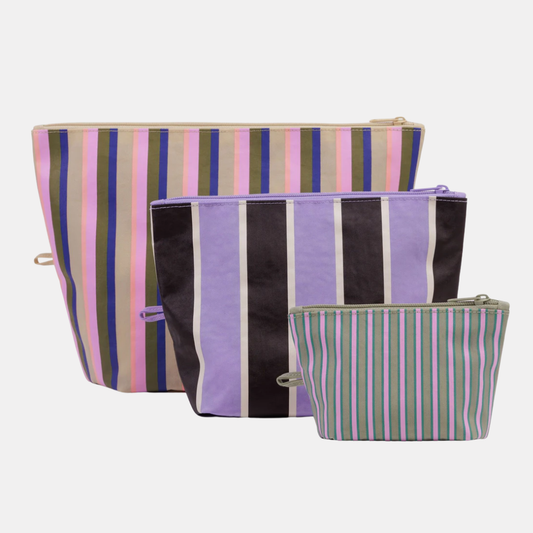 Candy Shop Stripes Go Pouch Set