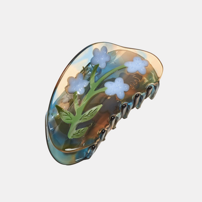 Forget-Me-Not Hair Claw