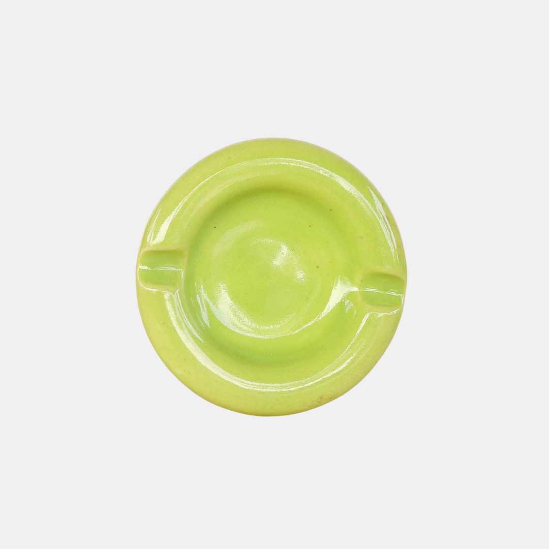 Green Ceramic Bubble Ashtray