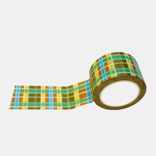 Warm Plaid Washi Tape