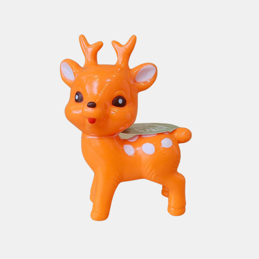 Orange Deer Figure