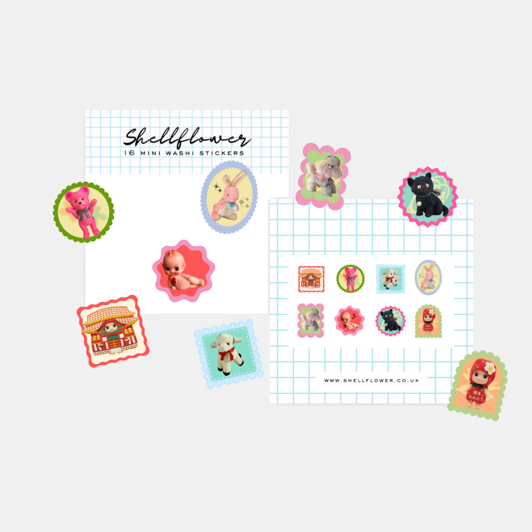 Toys Washi Flake Stickers