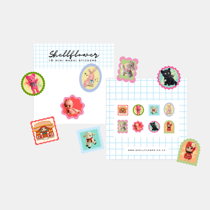 Toys Washi Flake Stickers