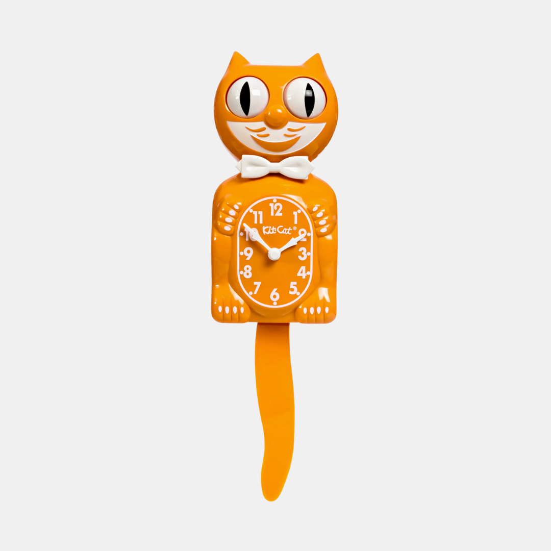 Orange Kit-Cat Klock