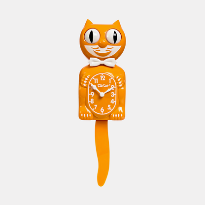 Orange Kit-Cat Klock