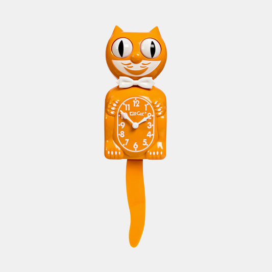 Orange Kit-Cat Klock