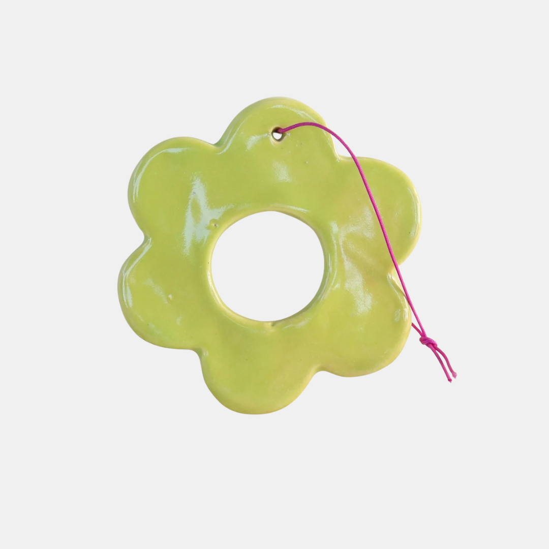 Daisy Ceramic Ornament