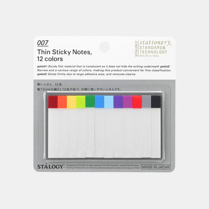 007 Thin Sticky Notes Set