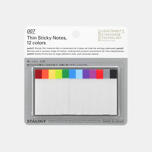 007 Thin Sticky Notes Set