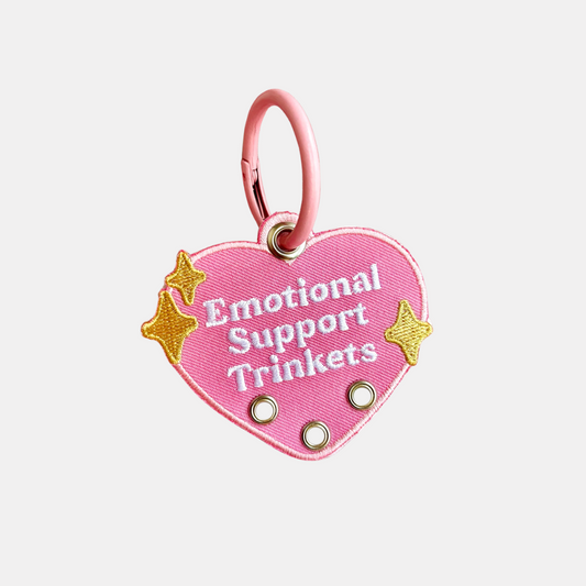 Emotional Support Trinkets Keychain