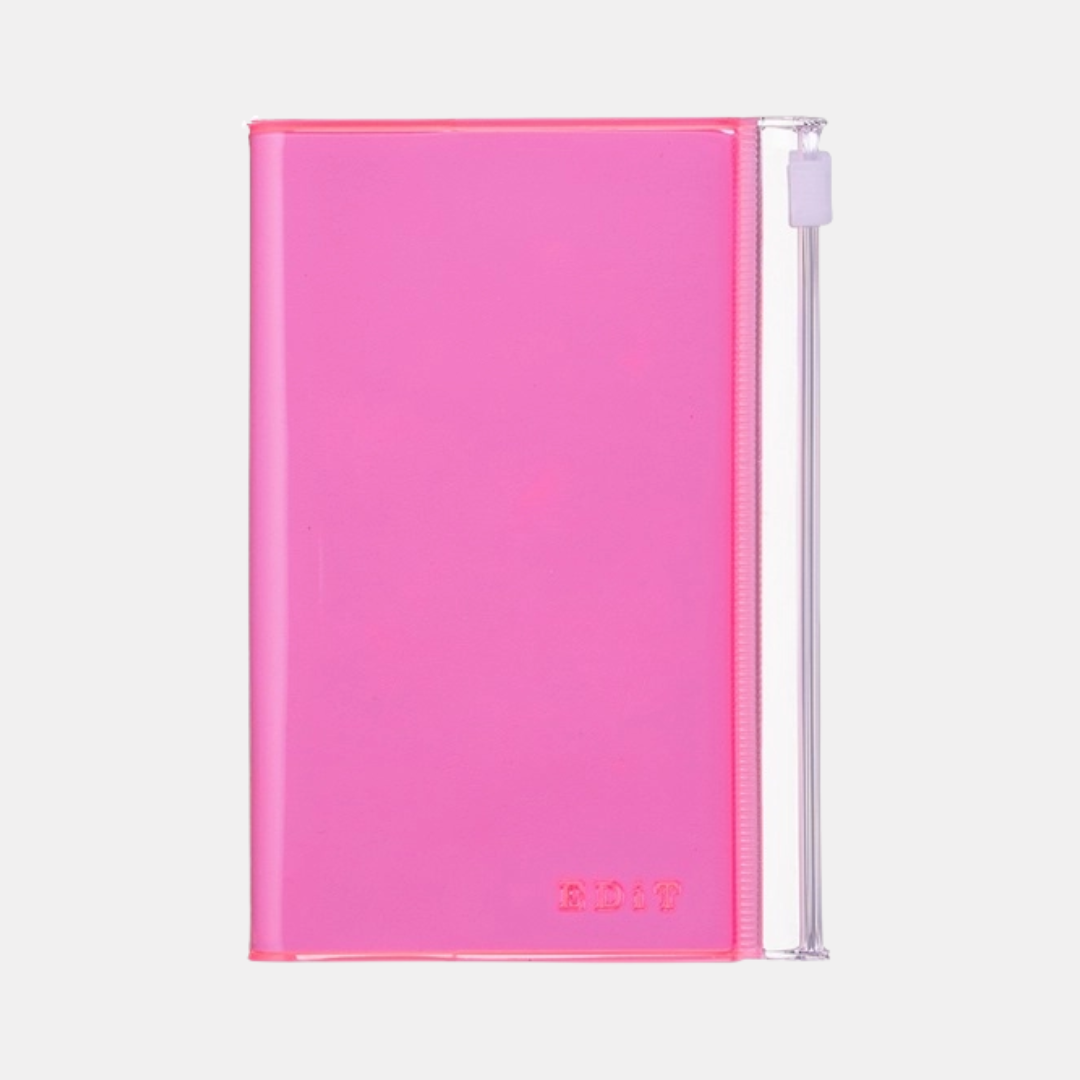 Neon Pink EDiT B7 Grid Notebook with Cover (Copy) (Copy)